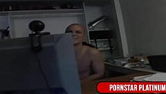 Hey, check out blonde Trina Michaels eagerly offering up her sexy pussy for fun!