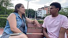 curvy colombian bbw invites me over for intimate homemade fun