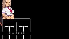 Whoa, this massive cock is destroying that cheerleader's tight ass!