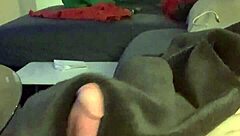 Infamous Canadian amateur masturbates in the living room for first time