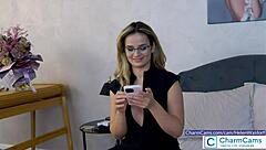 Classy Babe Helenwaldorf Changes Dresses In Live Free Chat