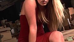 AFTER CHEATING BLONDE LETS STRANGER POUND HER PRETTY PINK ASSHOLE!