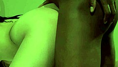 why is he flogging her cute bound ass with that big black cock and domination toys?