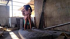 hey, why not let this skinny thai cosplay babe give up her tight spot on the terrace?