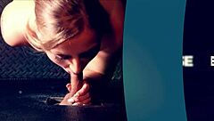 hey big tittied blonde, wanna slurp and suck those gloryhole cocks sloppy?