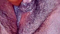 what contrasts with this simple bbw pussy display?