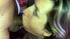 Second part of choking on rich cum from his massive verga