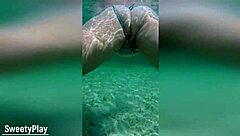 Multiple Creampie Underwater Cum Inside Yet Leaves Her Wet Pussy Dripping