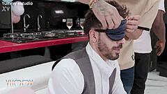 Emma Smak Strips Sensually Before Intense Gangbang With Double Penetration And Pee Drinking