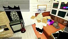 Girlfriend Strips Naked After Breakfast for Intense Ass-Pounding Fuck Session