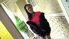 Ebony Vixen Kira Squirts Wildly as Bryan Pounds Her Wet Cunt and Tight Asshole