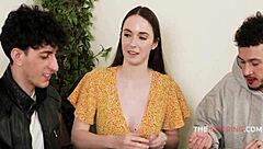 Game Night Turns Into Intense Rough Fucking With Teen Babe And Voyeur Pussy Action