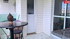 hey, check out this big-ass latina maid in tight shorts driving me wild with pov gaping fetish?