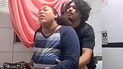 what if this curvy ebony milf with big natural tits rides huge cock in taboo seduction