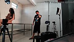 Amateur Milf with Big Tits Films in Abandoned Hospital Ward