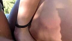 Hey, check out this hot British Latina police babe getting fucked outdoors with a facial cumshot! 🔥💦