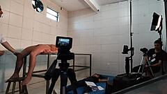 Amateur Milf with Big Tits Films in Abandoned Hospital Ward