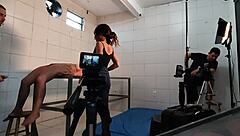 Amateur Milf with Big Tits Films in Abandoned Hospital Ward