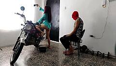 Innocent He Felt Shocked By His Curvy Neighbor's Wild Domination And Ass Shaking