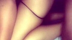 Whoa, this horny teen gets her wet pussy blown out by big black cock in doggystyle!