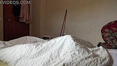 The hotel maid spots a big black french cock and starts stroking it eagerly