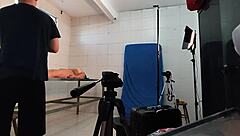 Amateur Milf with Big Tits Films in Abandoned Hospital Ward