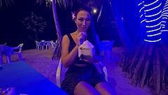 check out how i broke him with just my legs heels and cum in footjob fetish