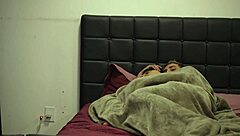 I remember when my friend set up a camera to record us under the blanket at his place