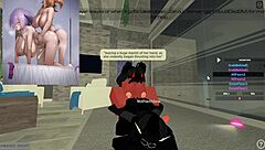 Oh wow, Moth, you're getting drilled so deep by that huge futa cock right now