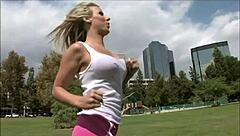 Belladonna In Black Stockings Has Anal Sex!