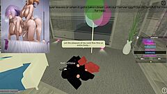 Oh wow, Moth, you're getting drilled so deep by that huge futa cock right now