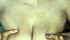 big natural tits chubby indian housewife with saggy boobs and hairy wet pussy moaning close up