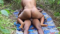 i watch ebony queen make blind guy cry using her big ass pussy to ride his cock hard in outdoor cowgirl missionary