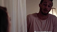 oh man, lustful athena faris was moaning so loud during that hardcore pounding with horny lucas frost