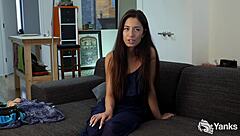 Curvy Brunette Cameron Canela Masturbates with Dildo for Fast Squirting Orgasm on Juicy Wet Pussy