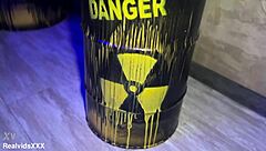 Irradiated Slut Gets Fucked In Cowgirl And Doggystyle With Creampie