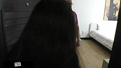 I fuck college cutie Madison Wilde missionary doggystyle in deans office for mmf group creampie