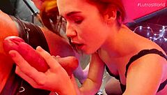 Cute Redhead Teen Gives Passionate Blowjob Kaira Love