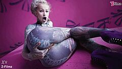 why not dive into goth punk solo anal play with buttplug collection, fingering, and massive gapes?