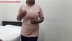 Desi Indian Girl Niharika Shows Big Boobs And Pussy!