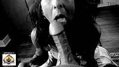 Does this hot granny swallow your big juicy load?