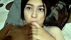 I feel like she hasn't had intimacy in a while in this real homemade video.