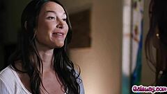 what happens in lesbian threesome with katrina colt her ebony roommate alina ali and inviting redhead jayden cole