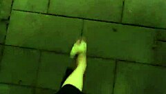 I feel so aroused as shemale Ting Xuan masturbates outdoors with her butt plug