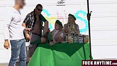 Freeuse girls sell cookies and suck cock with guidance anytime