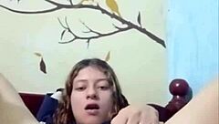 Compilation of homemade videos shows latina masturbating alone at home with natural tits. She enjoys softcore solo sessions in various spots.