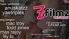 Intense Gangbang Pounds Two Hot Alt Girls with Rough Face Fucking and Massive Facial Cumshots