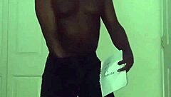 Performing spider crab exercises leading to restricted cum on ass roleplay session three