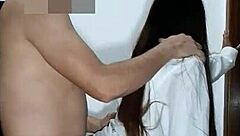 Teen Takes Monster Big Cock In Amateur Anal Assfucking With Creampie Finish