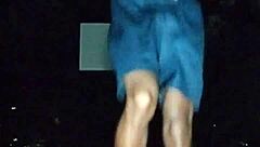 One casual day a group of athletic friends enjoyed a workout session in the park